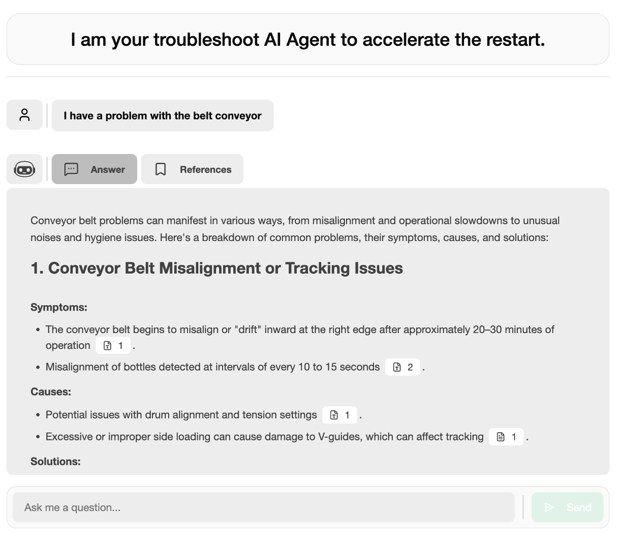 iLean Troubleshooting Agent Illustration
